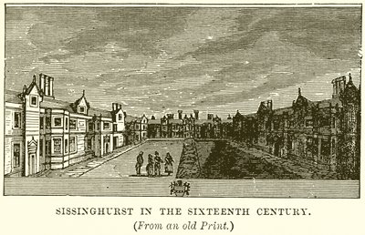 Sissinghurst no século XVI de English School