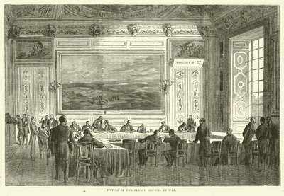 Sessão do Conselho Francês de Guerra, janeiro de 1871 de English School