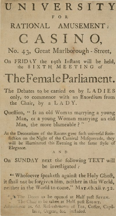 Sexta reunião do Parlamento Feminino de English School