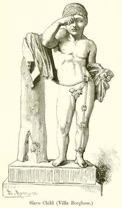 Criança escrava (Villa Borghese) (gravura) de English School