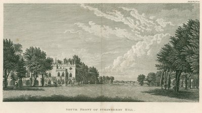Frente sul, de, moranguinho, colina, twickenham, londres de English School