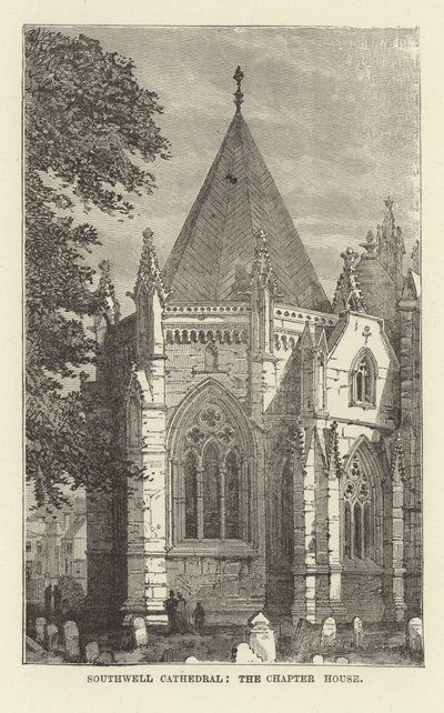 Catedral de Southwell, a casa do capítulo de English School