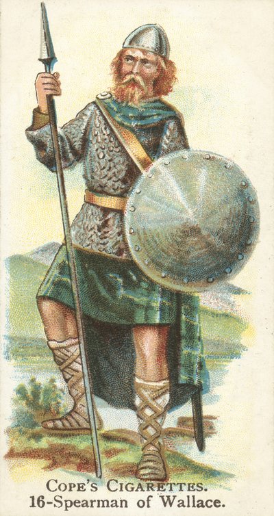 Lanceiro, Sir William Wallace (chromolitho) de English School