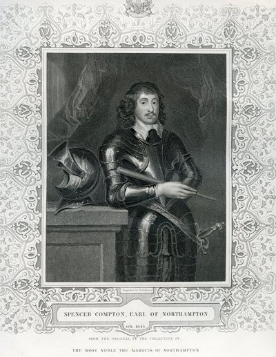 Spencer Compton, 2º Conde de Northampton (1601-43) de English School
