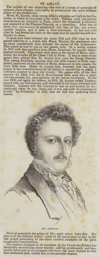St Amant (gravura) de English School