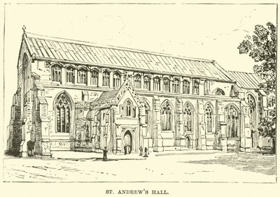St Andrews Hall de English School