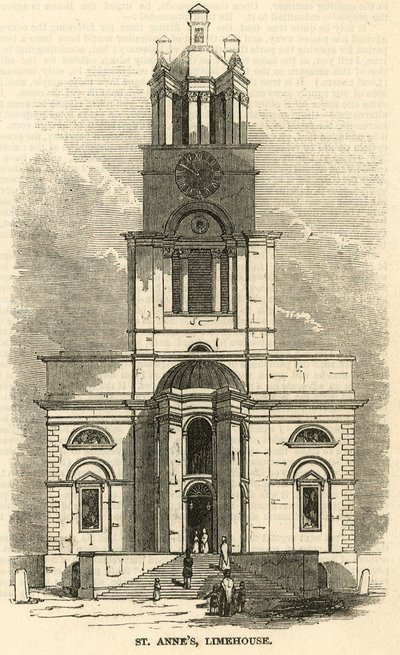 Igreja St Annes, Londres, Londres de English School