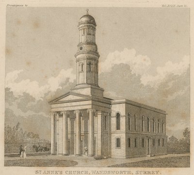 Igreja St Annes, Wandsworth, Surrey de English School