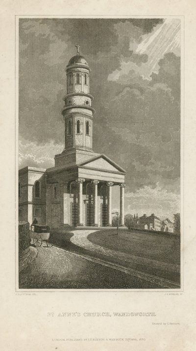Igreja St Annes em Wandsworth de English School