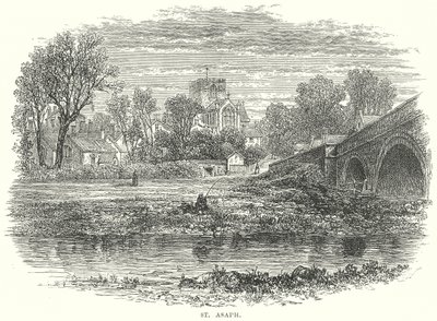 St Asaph (gravura) de English School