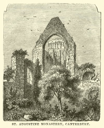 Mosteiro de Santo Agostinho, Canterbury de English School