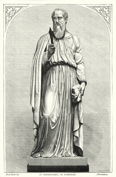 São Bartolomeu, ou Natanael (gravura) de English School