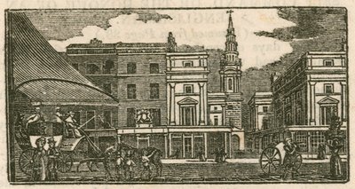 Igreja de St Brides, Fleet Street, Londres de English School