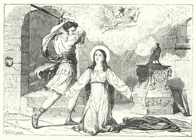 Santa Cecília (gravura) de English School