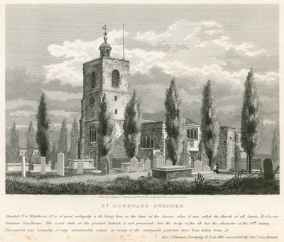 St Dunstans, Stepney, Londres de English School