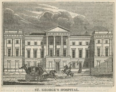 St Georges Hospital, em Londres de English School