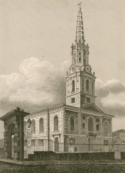 St Giles nos campos, Londres de English School