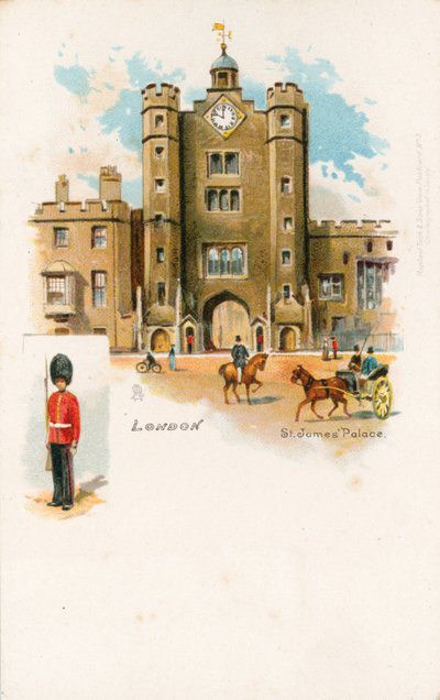 St James Palace, em Londres de English School