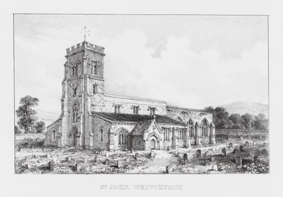 São João, Whitchurch (gravura) de English School