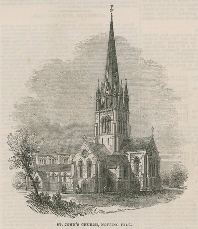 Igreja de St Johns, Notting Hill, Londres de English School