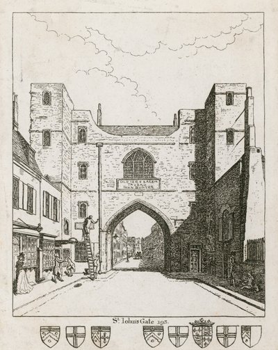 Portão de St Johns, Clerkenwell de English School