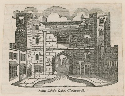 Portão de St Johns, Clerkenwell de English School