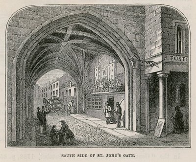 Portão de St Johns, Clerkenwell de English School