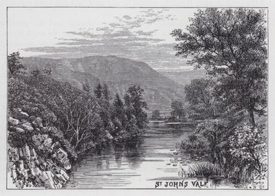 St Johns Vale (gravura) de English School