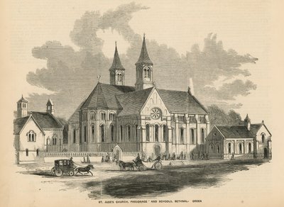 Igreja St Judes em Bethnal Green de English School