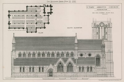 Igreja de St Mary Abbotts, Kensington de English School