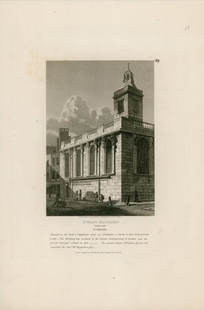 St Mary Magdalen, unida com St Gregory, Knightrider Street, Londres de English School