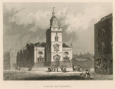 St Mary, Whitechapel, Londres de English School