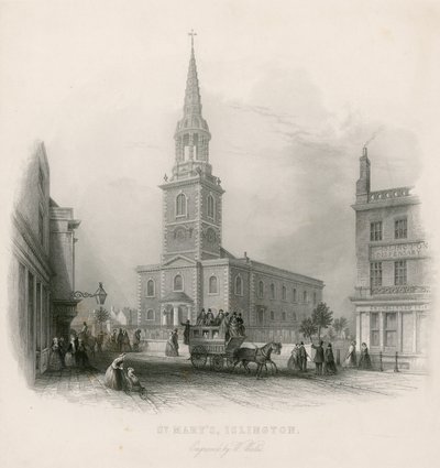 St Marys (nova igreja), Islington de English School