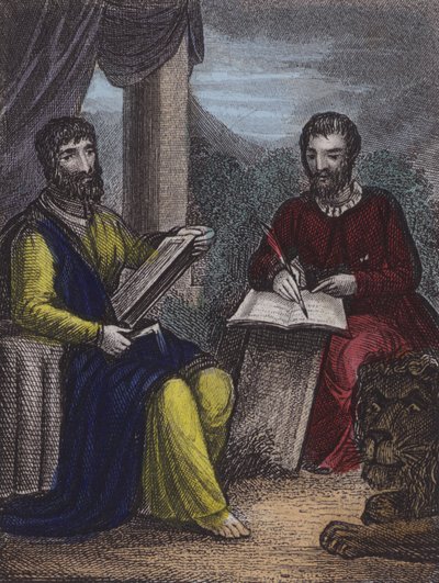 São Mateus, São Marcos (gravação a cores) de English School
