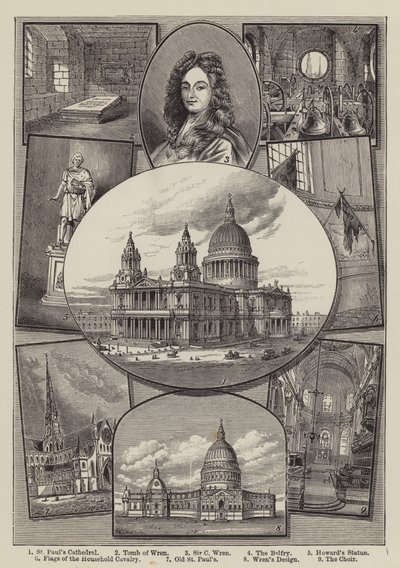 Catedral de São Paulo (gravura) de English School