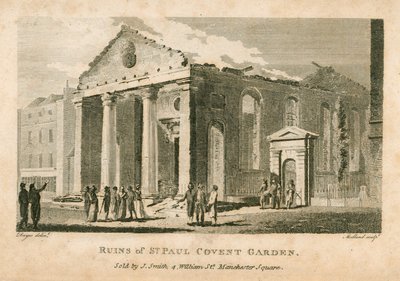 St Pauls, Covent Garden, Londres de English School