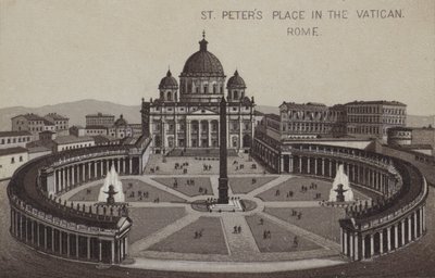 Praça de São Pedro, Cidade do Vaticano, Roma, Itália de English School