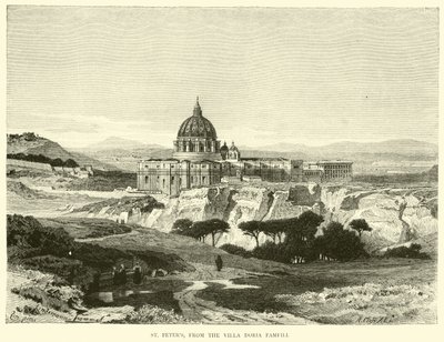 St Peters, da Villa Doria Pamfili de English School