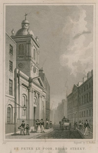 St Peters the Poor, Londres de English School