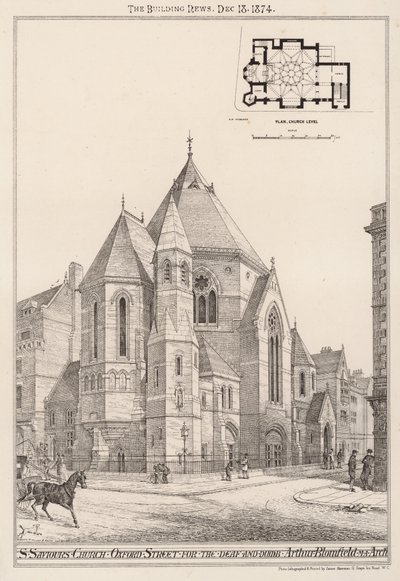 St Saviours Church, Oxford Street, para os surdos e mudos de English School