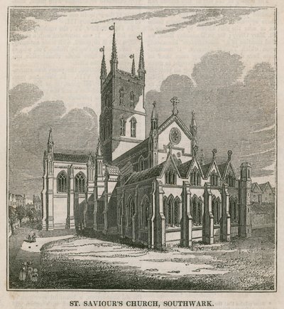 St Saviors Church, Southwark, Surrey de English School