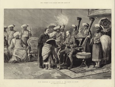 Recepção do Estado dos Príncipes Nativos de English School