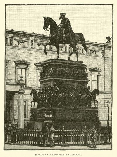 Estátua de Frederico o grande de English School