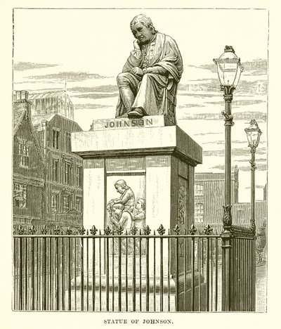 Estátua de johnson de English School