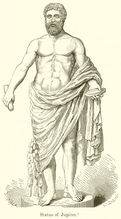 Estátua de júpiter de English School
