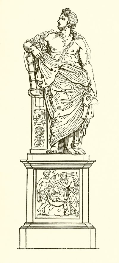Estátua de senhor william jones de English School