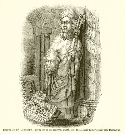 Estátua de são cuthbert de English School