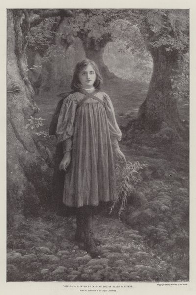 "Stella", agora em Exposição na Academia Real (litho) de English School