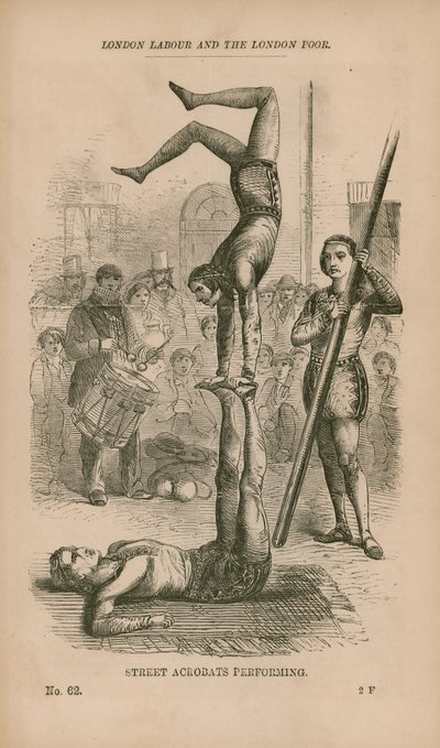Street Acrobats Performing de English School