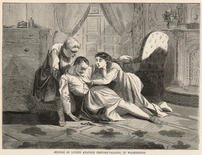 Suicídio de Lucien Anatole Prevost-Paradol em Washington de English School